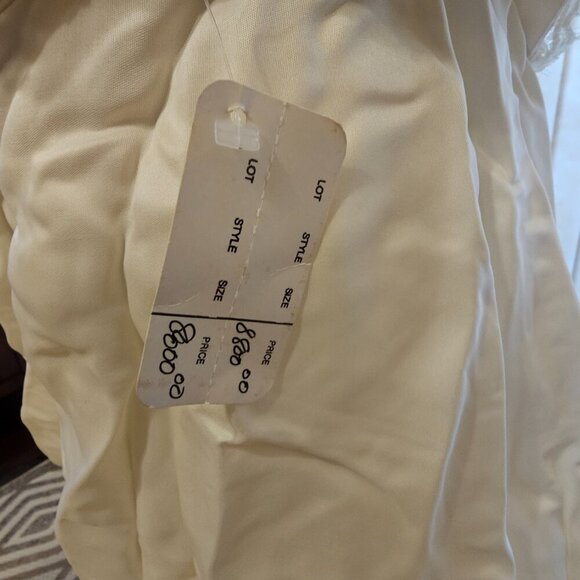 Atelier Aimee Ivory/Blue Wedding Dress 48/12 NWT - Picture 6 of 10